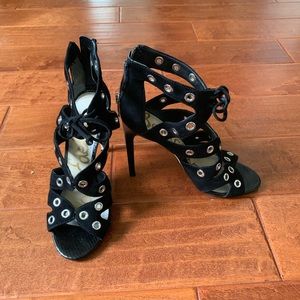 Sam Edelman edgy black heels